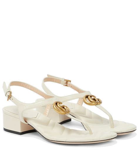 gucci double g sandals|gucci double g thong sandals.